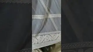 Бамбук вышивка Золото #гардины #curtains #тюль #тюльтурция