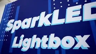 SparkLED Dynamic Lightbox Display Showcase