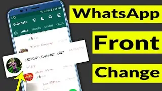 WhatsApp Front Change Stylish 2021 - WhatsApp font Style Trick - Stylish Front WhatsApp
