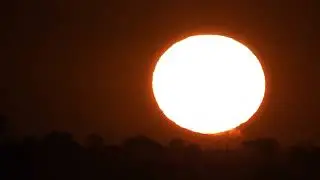 4K Sunset with the Nikon P1000 (August 15-2023)