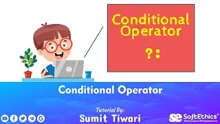 Conditional operator (?:) in C, C++, Java,C# | Nested conditional operators (in Hindi)