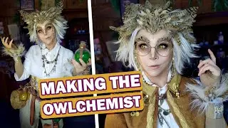 How I made 'the Owlchemist' (and how the ears move!)