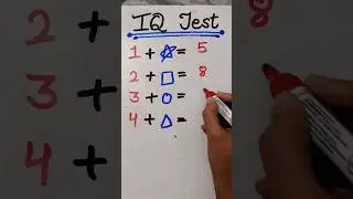 iQ Test #simplifiedstudyofficial #maths #shorts #iqtest #viral