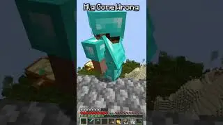 MLG pranks gone wrong #minecraft #gaming #shorts