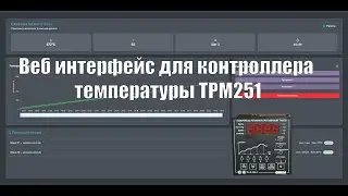 Веб интерфейс для ТРМ251