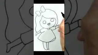 How to draw a girl