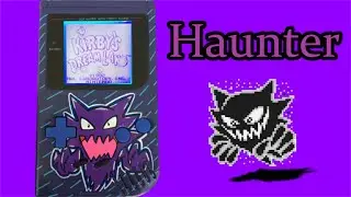 Backlight and bivert your Gameboy! Custom Pokemon themed Artwork - Haunter