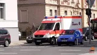 mehrfache Hornwechsel und Hupen: RTW und S-RTW mit dem gleichen Problem am Stobäusplatz