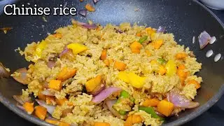 Easy way to make the tastiest Chinise Rice recipe for your family-cooking stir fry
