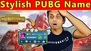 🔥How To Make Stylish Name in PUBG | Add Symbols in PUBG Name | PUBG Stylish Name Kaise Likhe