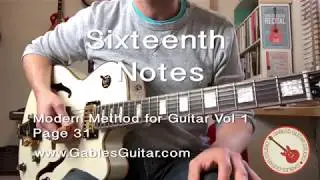 Sixteenth Notes (Page 31)