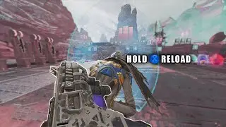 How to reload behind knockdown shield on controller
