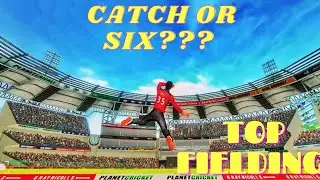 REAL CRICKET 22 BEST BOUNDARY CATCH OR SIX ???? | JADEJA GOES FOR SIX AND OUT