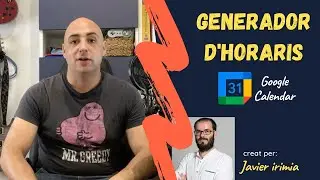 Generador d'horaris a Google Calendar 📆