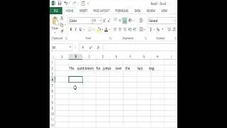 Remove Extra Spaces - Excel Quick Tips