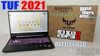 Asus TUF F15 2021 - Unboxing & Gaming Review 🥵🥵🥵🥵