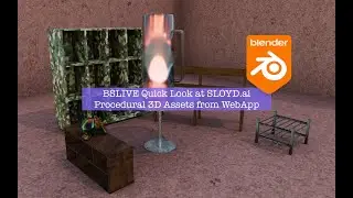 BSLIVE / Sloyd AI Test and Other Thoughts About 3D Assets