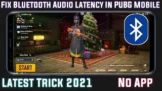 How To Fix Bluetooth Audio Lag/Latency In PUBG Mobile | Latest Trick 2021 | No App | Device Setting