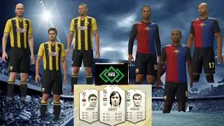 LEGENDS IN FIFA 19/SUPERSTARS/BRAZIL RONALDO, ZIDANE, RAUL AND MANY MORE STARS.UPDATE YOUR MODS NOW!