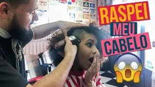 RASPEI meu cabelo num BarberShop | Meu Sidecut