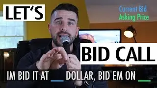 How to Auctioneer : Bid Em' On