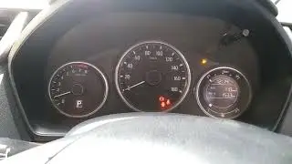 a nice look of honda BRV meter