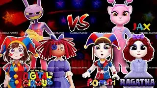 The Amazing Digital Circus 🎪 | Angela Vs Pomni 🤡 Vs Jax 🐰 Vs Ragatha 🎀 | Angela New Vs Gameplay