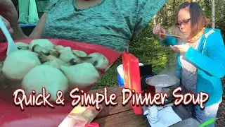 Camping Dinner Soup /Fishball/Shrimp/Mushroom