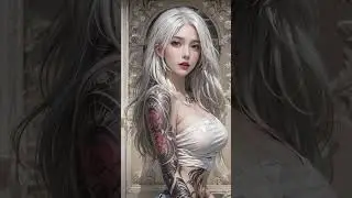 Ai Lookbook, Ai Girl, Flowers #ailookbook #aigirl #aibeauty