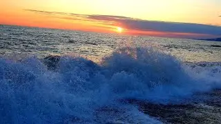 Шум моря ШТОРМ для СНА. Релаксация под морской прибой. Звуки природы