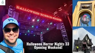 Opening Weekend of Halloween Horror Nights 33