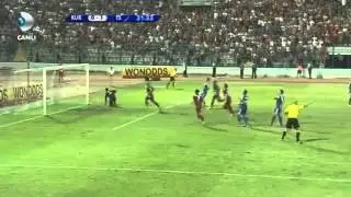 Adrian Mierzejewski GOL  Kukesi  0-1  Trabzonspor 22.08.2013
