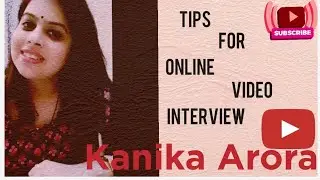 Tips for online video interview, zoom ,skype, Google meet job interview tips || virtual interview