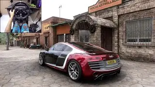 NFS Carbon Audi R8 - Forza Horizon 5 | Logitech g920 gameplay