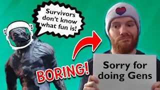 ENTITLED Space Billy HATES Survivors Doing Objectives | Dead By Daylight