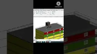 3d complete plan in revit #shorts