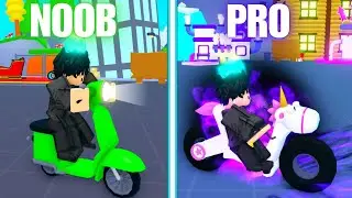 NOOB TO PRO In Roblox Motorcycle Racing