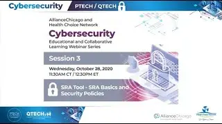 Cybersecurity Session 3: SRA Tool - SRA Basics and Security Policies