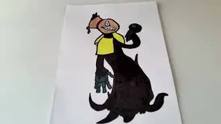 Drawing of Vase from Friday Night Funkin VS Brightside Mod