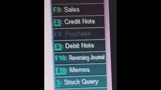 enable  Reversing   and memorandum journal in tally erp9
