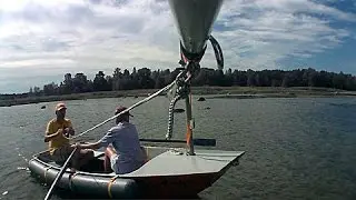 Dinghy Sailing Holidays: Dinghy River Trip / Прогулка на швертботе по реке