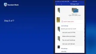 Changing your daily & monthly ATM limits (iOS)