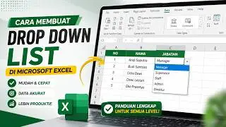 Cara Membuat Drop Down List di Microsoft Excel