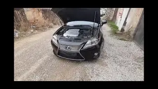 Снятия бампера на Lexus  ES350  полный разбор бампера