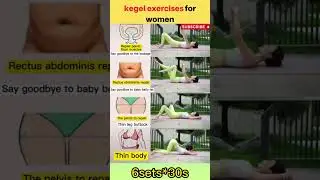 kegel exercises for women