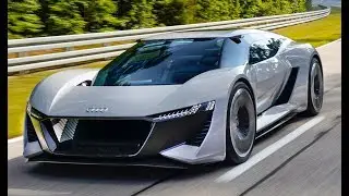 Audi PB18 E-Tron - A supercar spaceship