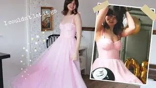 How I Re-Made (& SAVED!) The Glitter Tulle Gown Of My Dreams ✨🎀
