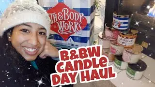 🕯RUN Bath & Body Works CANDLE DAY HAUL! Stock up!!!
