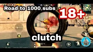 Poco f1 pubg mobile..road to 1000 subscribers....monatge for only 18+