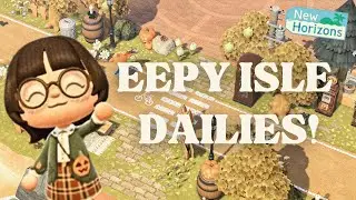 Eepy Isle Dailies! 🦊 | 30(+) Days of Animal Crossing New Horizons